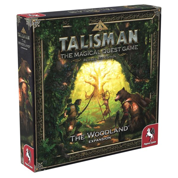Pegasus Spiele Talisman: The Woodland Board game Green