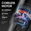 Wireless Tattoo Gun - Rotary Tattoo Cartridge Pen Custom Coreless Motor 2400mAh Power Supply Digital LED Display Professional for Tattoo Artist