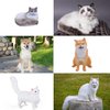 SIENON 12PCS Dog and Cat Figurines Realistic Plastic Pet Puppy Kitten Animal Figures Educational Toys for Kids Toddles Cake Topper Birthday Christmas Party Diorama School Project