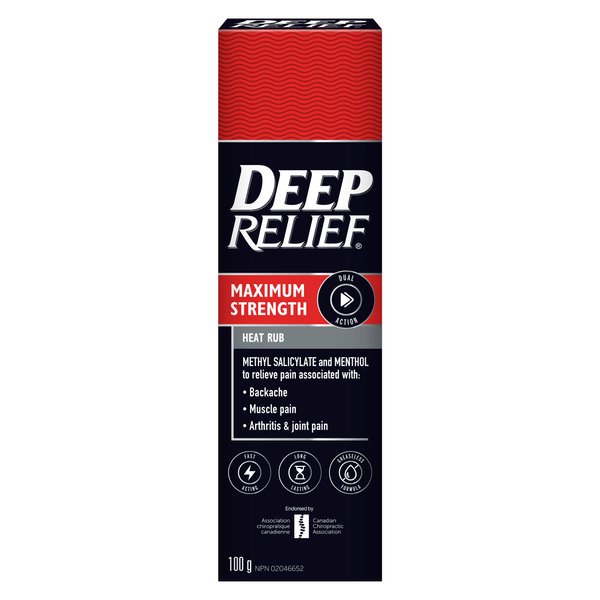 Deep Relief Heat Rub, 100gm