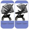 Wanderbaby - Mosquito Net Universal Stroller Netting - Mosquito Netting for Strollers - Durable Stroller Netting - Double Zipper Design Netting