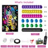 80s 90s Party Decorations 80's 90's Party Bundle Includes Inflatable Radio Boombox and Mobile Phone, 6 x 3.6 Ft Back to The 80's or 90's Backdrop and 55 Pieces Balloons, 80s 90s Party Supplies (90s)