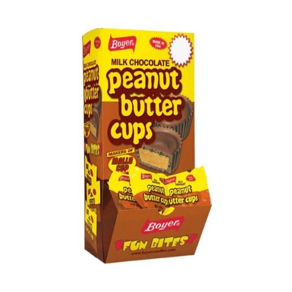 Boyer Mallo Cups Fun Bites Peanut Butter 60ct