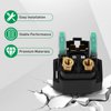 Starter Solenoid Relay for Yamaha ATV Raptor 350 660 Grizzly 350 400 450 660 Kodiak 400 450 Big Bear 250 400 Bruin 250 350 Rhino 450 660 Wolverine 350 450- YFM350 YFM400 YFM450 YFM660 TTR90 125 230