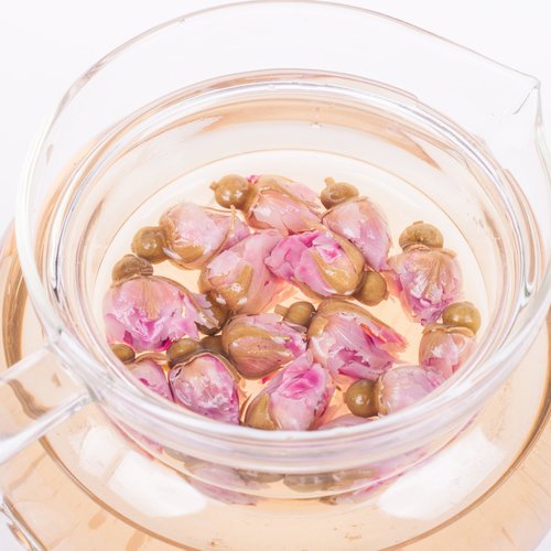 ELITEA 5.3oz Dried Rose Buds Rosebud Flower Herb Loose Leaf Tea 150g 100% Fragrant Natural Healthy Herbal Tea