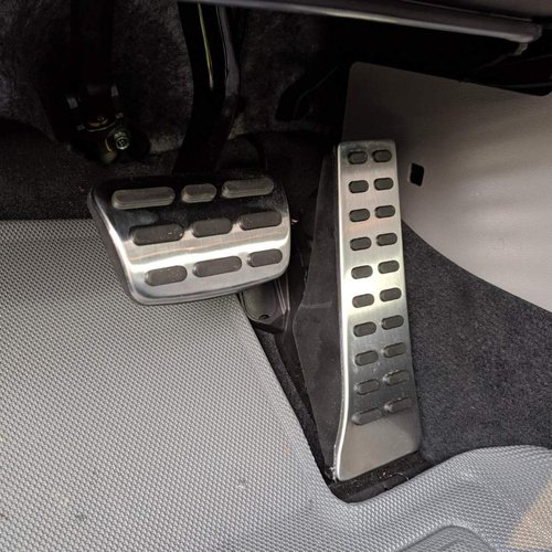 AutoBig Foot Gas Brake Pedal Pad Cover Compatible with Hyundai Tucson Santa Fe Cruz Sonata Palisade Kia Optima Sorento Sportage K5 Stinger