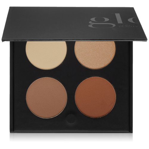 Glo Skin Beauty Contour Kit | Illuminate and Brighten, Blendable and Buildable Contouring Palette, (Dark)