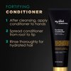 My Black is Beautiful Golden Milk Fortifying Conditioner, 8.4 Fl Oz — Sulfate Free, Moisturizing Conditioner for Curly and Coily Hair with Coconut Oil, Honey, and Turmeric
