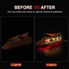 DALDED LED Lighting Kit for Lego Jabba's Sail Barge 75397, LED Light Compatible with Lego 75397 Building Block Models -Without Model