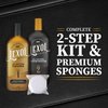 Lexol All Leather Cleaner and Conditioner Kit for Car Seats and Interiors, Couches and Furniture, Shoes and Boots, Baseball Gloves and Horse Saddles, Two 8 oz Bottles and Two Sponges