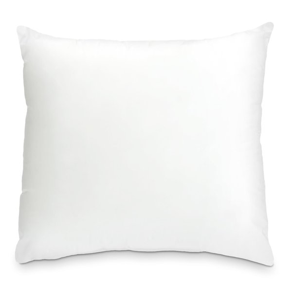 Foamily Throw Pillows Insert 18 x 18 Inches - Bed and Couch Decorative Pillow - Made in USA - Bed and Couch Sham Filler