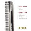 Kent F3T Fine Tooth Comb for Hair Care - Parting Comb and Combs for Men and Combs for Women - Dandruff Hair Comb, Kent Mens Combs for Hair Fine Teeth Comb Hair Comb Fine, Men Comb Comb for Women