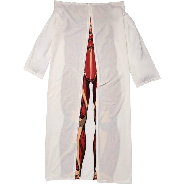 Attack on Titan Colossus Titan Fleece Snuggler Blanket