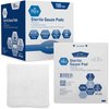 MED PRIDE 4"x4" Sterile Gauze Pads for Wound Dressing|100-Pack, Individually Packed Pouches|12-Ply Cotton & Highly Absorbent|Gauze Sponge-Pads for Wound Care & Home First Aid Kits
