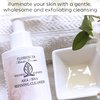 Florencia AHA BHA Refining Cleanser - Exfoliating Gentle Facial Cleanser, Daily Face Wash with Glycolic Acid, Salicylic Acid, Lactic Acid, Jojoba Beads, Pore Perfecting Face Scrub 6 fl Oz