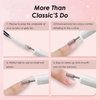 Small Sanding Bands for Nails Drill, 160Pcs Nail Sanding Drill Bits Set with 3.1mm Mini Mandrel Nail Bit, 80/150/180/240Grit Nail Sanding File for Acrylic Nail Prep Polishing Manicure Pedicure