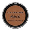L.A. COLORS Mineral Pressed Powder, Toffee