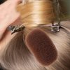 Minkissy Hair Volume Hair Bumps For Volume Insert 6 Pack Bump It Up Volume Hair Clips For Women Bump It Hair Accessory Hair Padding For Updos Do Beehive Hair Base Charming Hair Style Tool