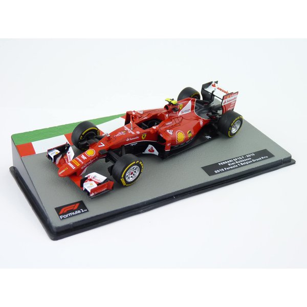 OPO 10 - Miniature car Formula 1 1/43 Compatible with Ferrari SF-15T - Kimi Raikkonen - 2015 - FD121