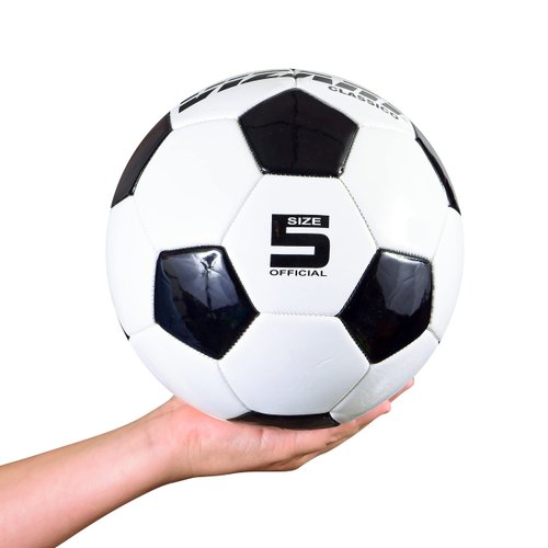 Vizari Classico Soccer Ball, White, 4