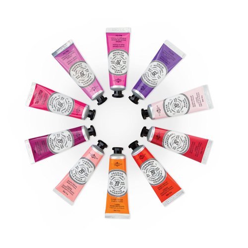 La Chatelaine 20% Shea Butter Hand Cream Travel Size, New Scent, Organic Argan Oil, Moisturizing, Nourishing, Repairing, Extra-Rich Hand Lotion, Made in France, Paraben Free, 1 oz / 30ml (Oud Rose)