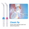 Replacement Classic Jet Tips Compatible with Waterpik Water Flossers and Other Brand Oral Irrigators, Flosser Refill Replacement Heads, Classic Jet Nozzle Accessories (6-Pack)