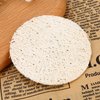 50 Pcs Natural Loofah Sponge Face Body Exfoliator Scrubber Cleansing Pads for Face &Body