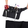 Hair Stylist Tool Belt Hair Stylist Waist Bag, Hair Dressres Pouch, Hairdressing Scissors Waist Bag, Pu Leather Scissor Pouch Holster Bag with Belt for Hairdresser Hair Stylist