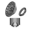 Hair Diffuser Attachment Nozzles for Dyson Supersonic Hair Dryer Hd01 Hd02 Hd03 Hd04 Hd08 Hd15-Hair Dryer Diffuser Attachment-Smoothing Nozzle Tools Attachment