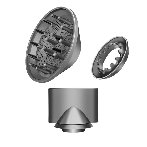 Hair Diffuser Attachment Nozzles for Dyson Supersonic Hair Dryer Hd01 Hd02 Hd03 Hd04 Hd08 Hd15-Hair Dryer Diffuser Attachment-Smoothing Nozzle Tools Attachment