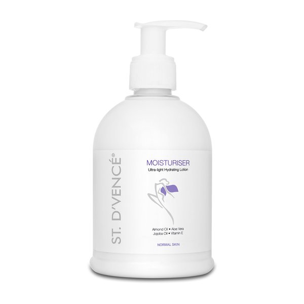 ST. D'VENCE Original Daily Moisturizing Body Lotion with Almond Oil & Aloe Vera for Normal Skin | Paraben & Sulphate Free | 10.14 Fl. oz