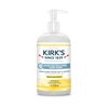 Kirk's Odor-Neutralizing Clean Hand Soap Castile Liquid Soap Pump Bottle | Moisturizing & Hydrating Kitchen Hand Wash | Lemon & Eucalyptus Scent | 12 Fl Oz. Bottle
