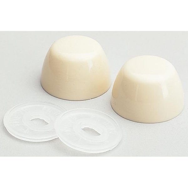 7116 - Toilet Bowl Bolt Caps, Bone