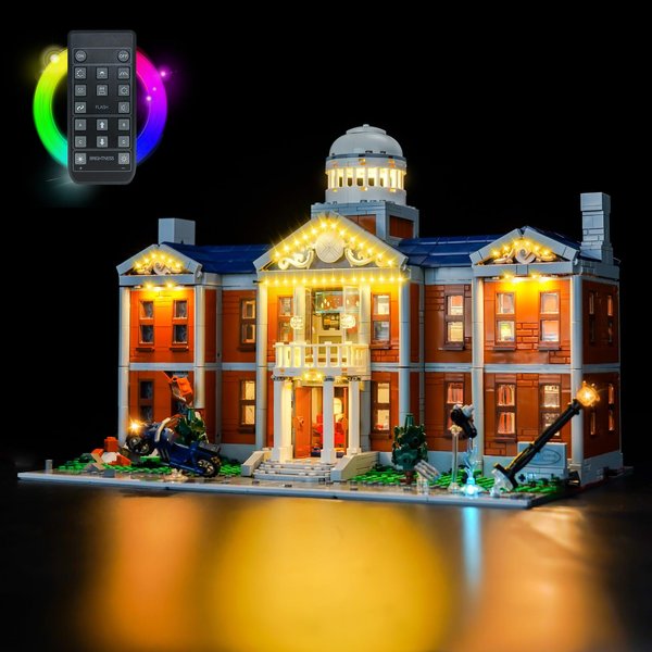 BrickBling LED Light Compatible with Lego X-Men: The X-Mansion 76294 (No Model) (RC Version Light)