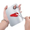 ALIOBC Makeup Mixing Palette, Upgrad Stainless Steel Metal Mixing Tray with Spatula Artist Tool for Mixing Foundation Nail-Art
