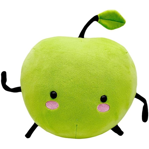 OZIF Stardew Plush Toy Valley Doll Figure Apple Junimo plush plants Stuffed Animal Green Soft plush pillow, Best Gift for your family (12"-30 cm) (Green apple juni)