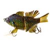 4.5" RF Gillman Glider Glide Bait Bass Musky Striper Fishing Lure Big Multi Jointed Shad Trout Kits Slow Sinking or Floating (4.5" Redear Perch Floater)