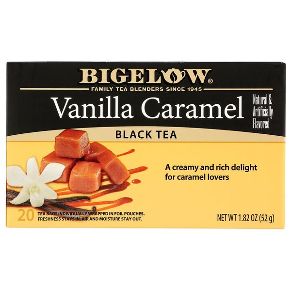 Bigelow Vanilla Caramel Black Tea (20 Teabags) (Pack of 2)