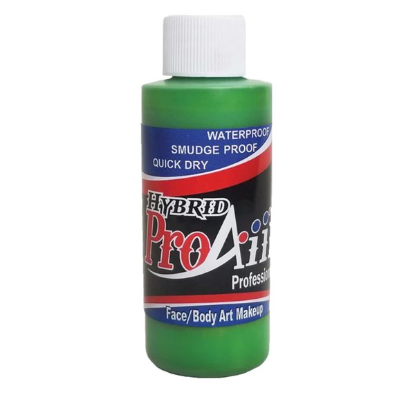 ProAiir Face and Body Painting Makeup - 2oz (60ml) Gamma Green