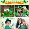 Gaubi 10 Sheets St Patricks Day Temporary Tattoos for Kids, Shamrock Waterproof Fake Tattoos Stickers, St.Patrick's Day Parties Favors Decorations Gift Supplies for Toddlers, Children, Boys and Girls