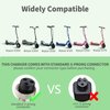 Zosam 24V 1.5A Electric Scooter E100 E200 E200S Battery Charger for Razor E175 E300 E300S E125 E150 E500 PR200 E225S E325 E325S E500S MX350 MX400 Pocket Mod, Sports Mod, and Dirt Quad 3-Prong Inline