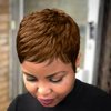 DOcute Brown Short Pixie Wigs for Black Women Auburn Brown Short Wigs for Black Women Short Brown Wig Pixie Cut Wigs for Black Women Short Brown Hair Wig Layered for Women (Brown)