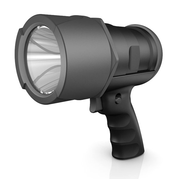 Rayovac Virtually Indestructible LED Spotlight, 750 lm Waterproof Spot Flashlight, Model:DIY6AASP-BC