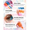 9Colors Face Body Glitter Gel TOROKOM Sparkling Holographic Face Glitter Gel Mermaid Cosmetic Glitters Flakes Gel Long Lasting Chunky Glitter for Music Festival Rave Glitter Eye Lip Hair Nail Body