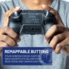 NACON Revolution 5 Pro Officially Licensed PlayStation Wireless Gaming Controller for PS5 / PS4 / PC - Hall Effect, Trigger Stops, Mappable Buttons, Bluetooth Audio - Triple Black