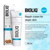 Bioliq Dermo Repair Body Cream for Atopic Skin - Alleviate Irritation, Hydrates, and Regenerates Skin - With Sweet Almond Oil for Intensive Moisturization and Eases Redness - 50ml
