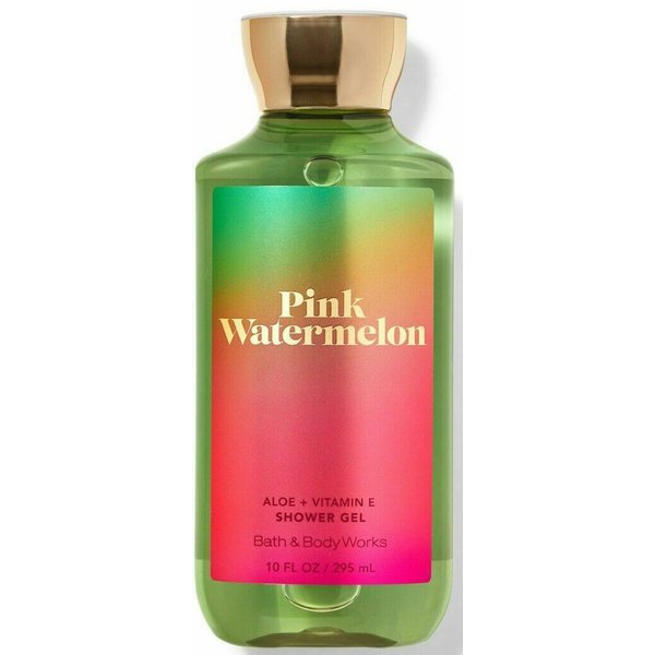 Bath & Body WorksPink Watermelon Shower Gel Gift Sets For Women 10 Oz (Pink Watermelon)