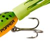 Arbogast Hula Popper Topwater Fishing Lure, Frog Yellow Belly, G730 (1 1/4 in, 3/16 oz)