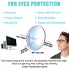 AOSM Blue Light Blocking Glasses, Blue Blocker Computer Glasses for Men Women, Anti Glare 400 UV & Eye Strain Fake Square Glasses
