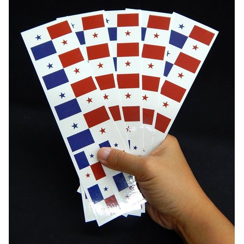 40 Tattoos: Panama Flag, Panamanian Party Favors.